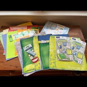 Sesame St and Toothfairy Scrapbooking Lot
